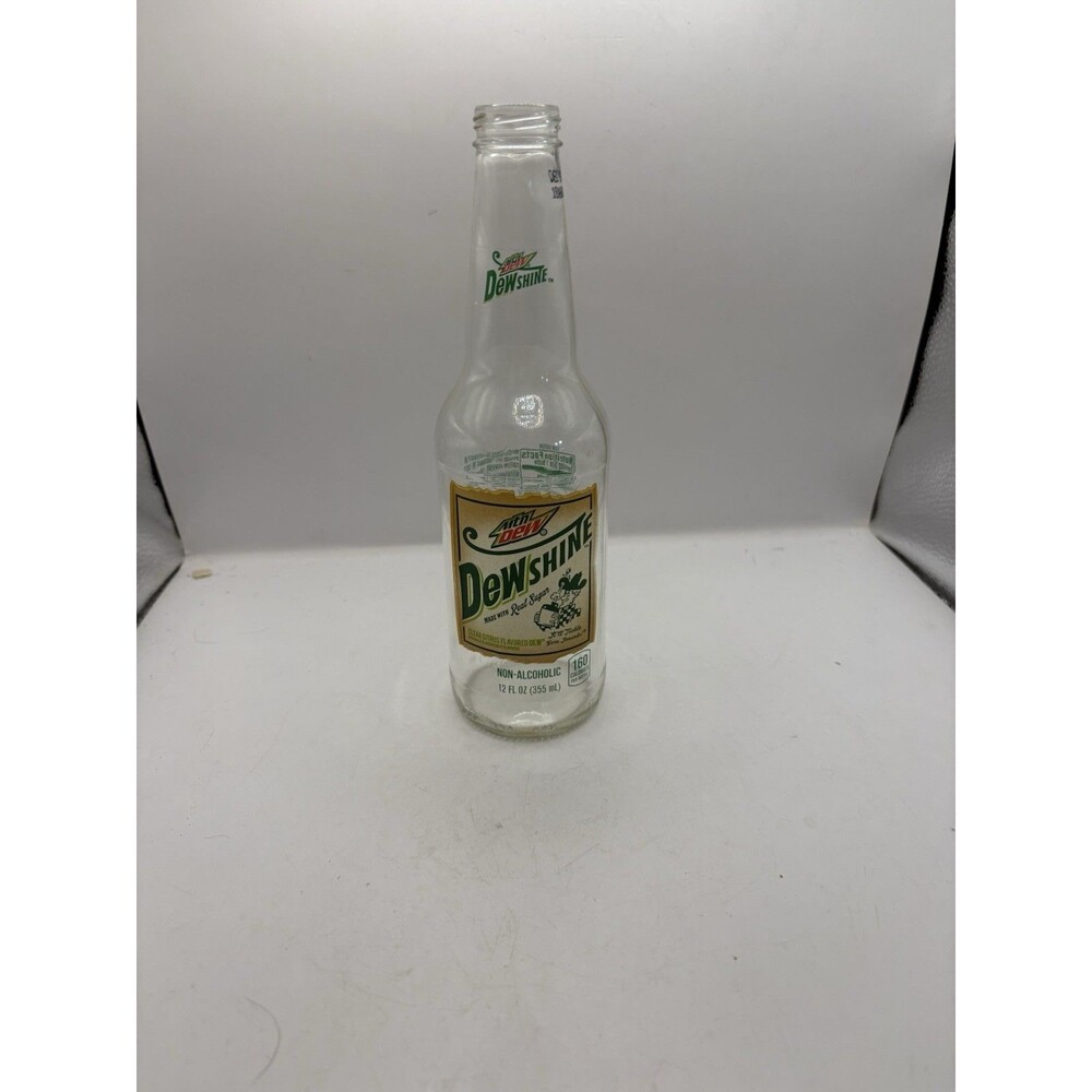 EmptyMountain Dew Dewshine 12 oz Bottle Dew Shine Discontinued  355ML